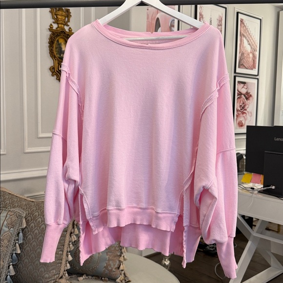 We the free Camden Pullover size Small in Pink - Picture 7 of 13